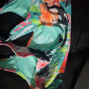 NWT wonder nation floral swim top